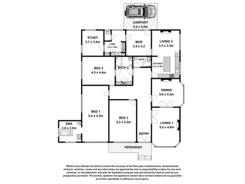 43 Claytons Road, Bochara VIC 3301 Floorplan