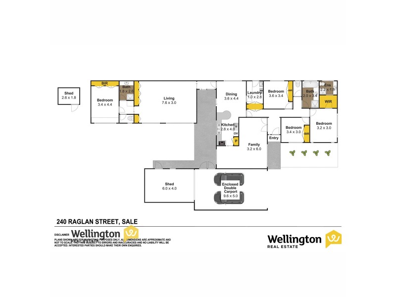 240 Raglan Street, Sale VIC 3850 Floorplan