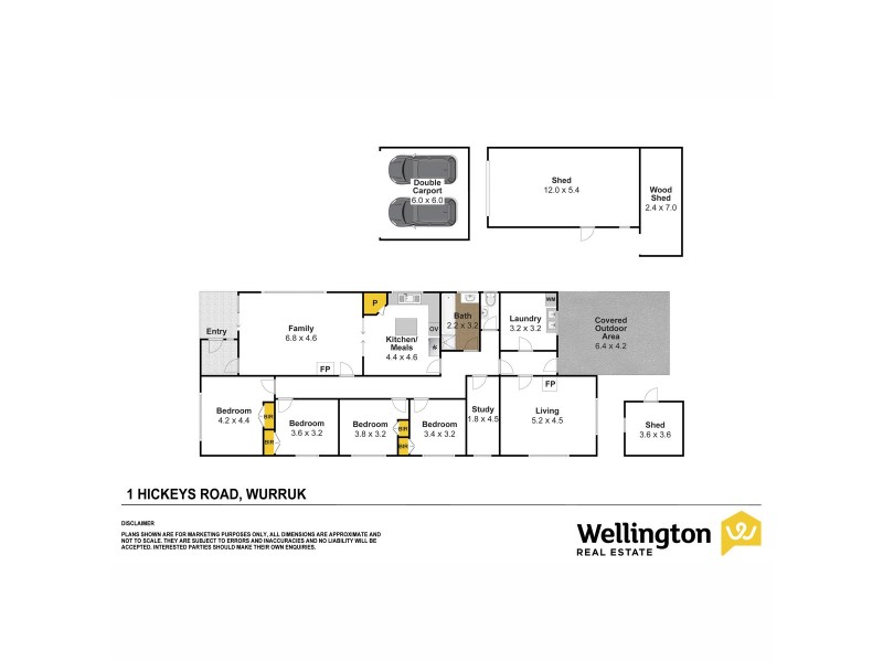 1 Hickeys Road, Wurruk VIC 3850 Floorplan