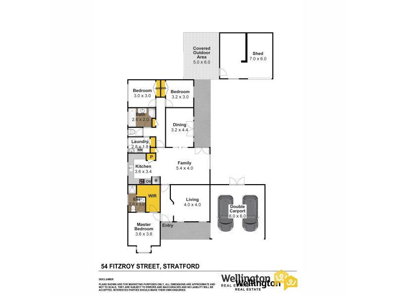 54 Fitzroy Street, Stratford VIC 3862 Floorplan