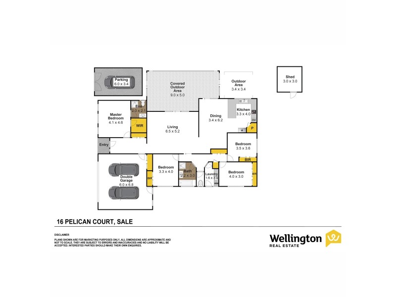 16 Pelican Court, Sale VIC 3850 Floorplan