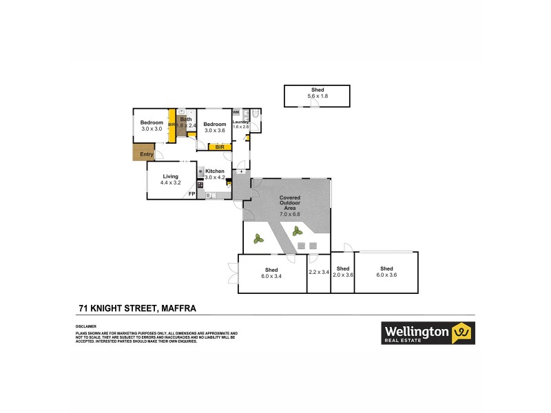 71 Knight Street, Maffra VIC 3860 Floorplan
