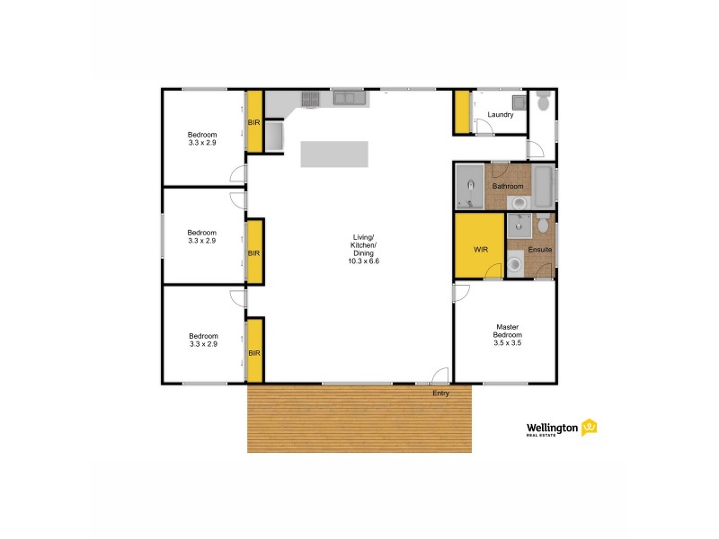 2389 Shoreline Drive, The Honeysuckles VIC 3851 Floorplan
