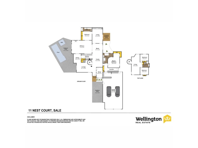11 Nest Court, Sale VIC 3850 Floorplan