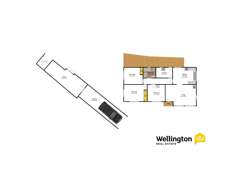 13 Overend Crescent, Sale VIC 3850 Floorplan
