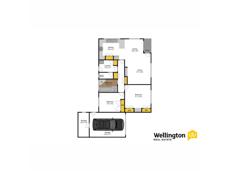 4/21-23 Topping Street, Sale VIC 3850 Floorplan