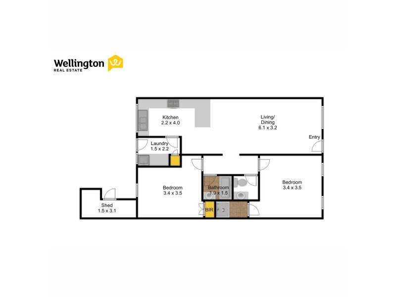 5/168 Desailly Street, Sale VIC 3850 Floorplan