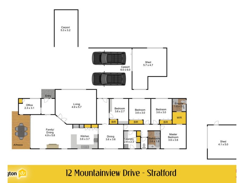12 Mountainview Drive, Stratford VIC 3862