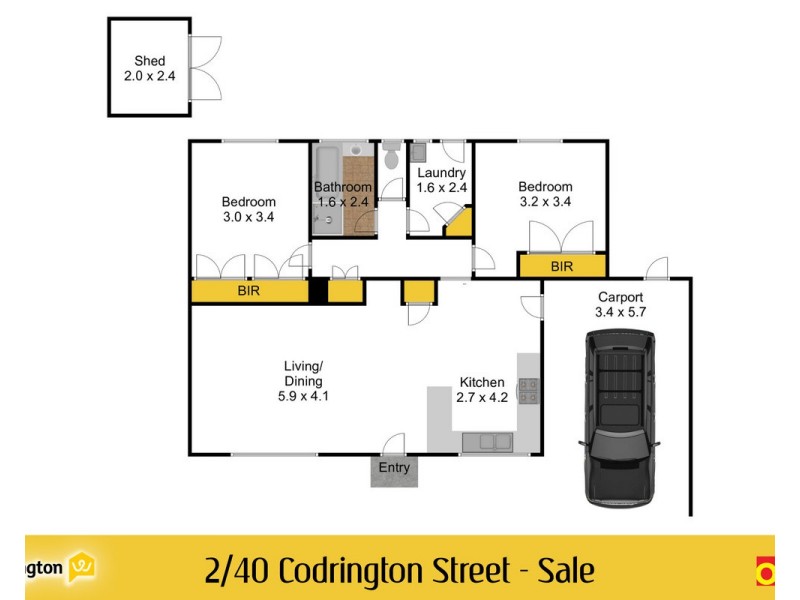2/40 Codrington Street, Sale VIC 3850