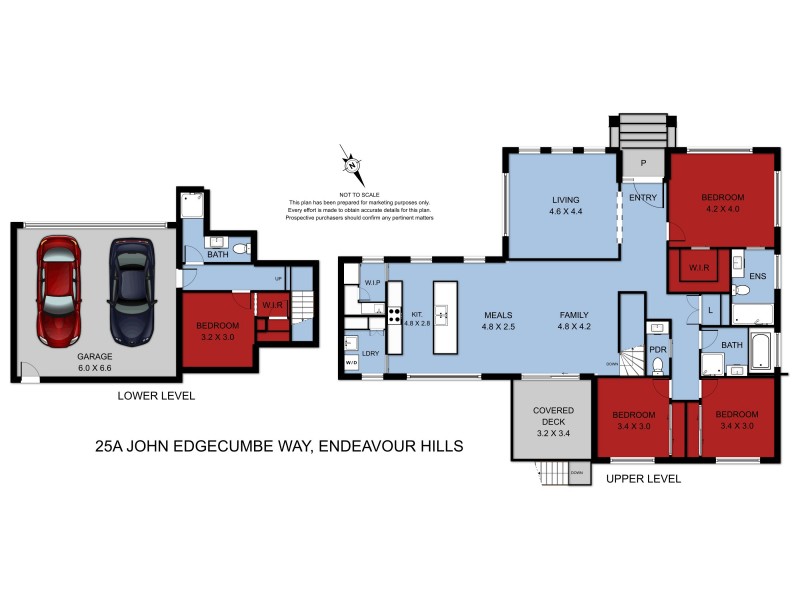 25A John Edgecumbe Way, Endeavour Hills VIC 3802 Floorplan
