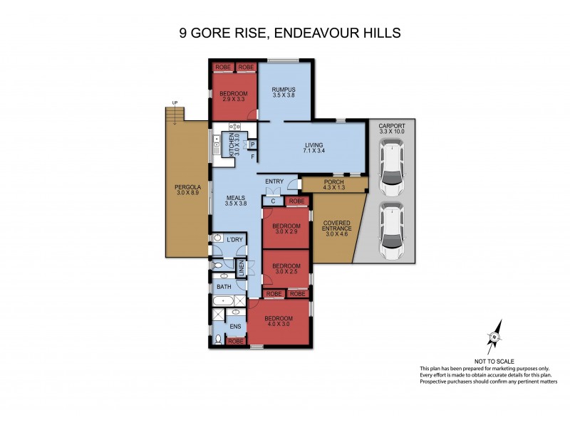 9 Gore Rise, Endeavour Hills VIC 3802 Floorplan