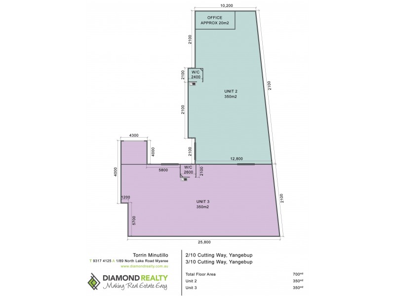 3/10 Cutting Way, Yangebup WA 6164 Floorplan