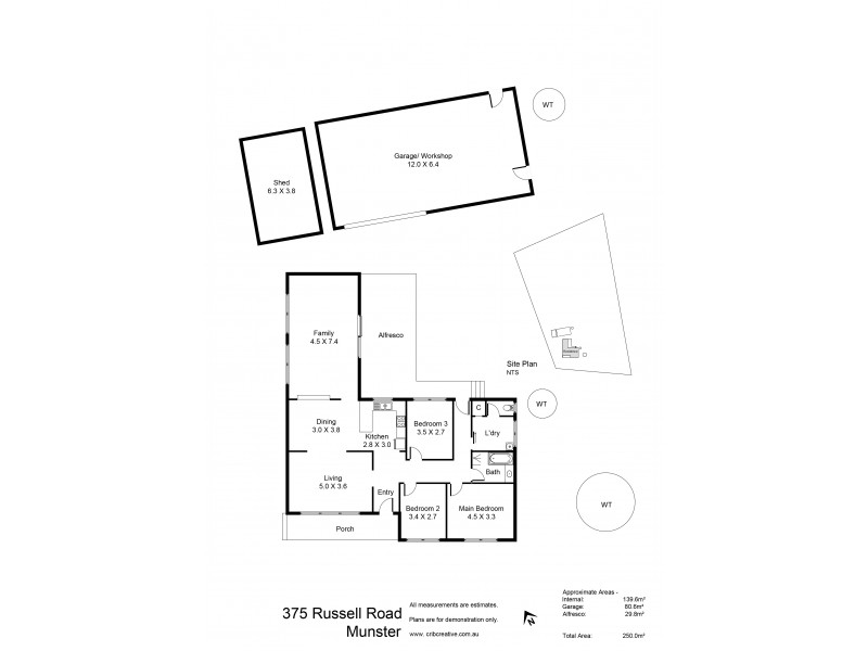 375 Russell Road, Munster WA 6166 Floorplan
