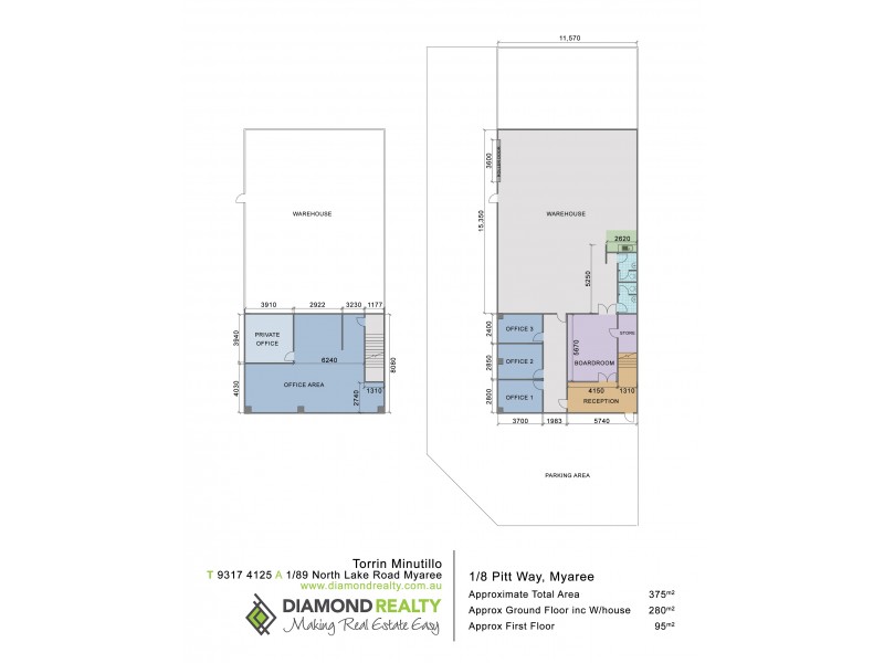 1/8 Pitt Way, Myaree WA 6154 Floorplan