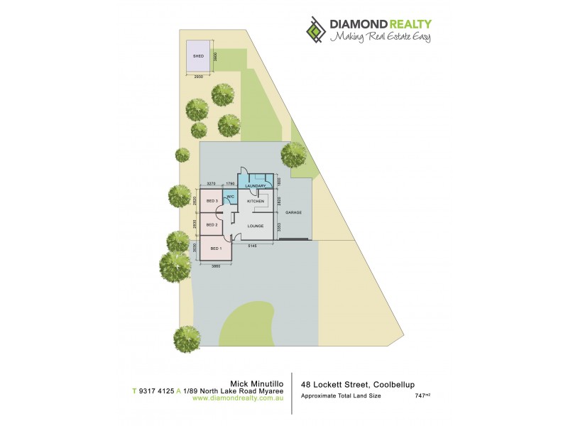 48 Lockett Street, Coolbellup WA 6163 Floorplan