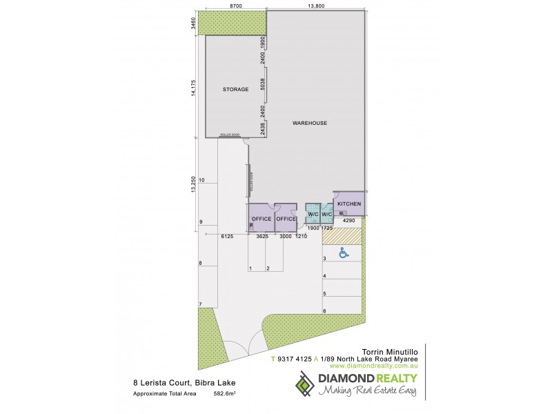 8 Lerista Court, Bibra Lake WA 6163 Floorplan