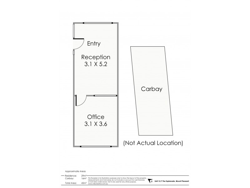 15/7 The Esplanade, Mount Pleasant WA 6153 Floorplan