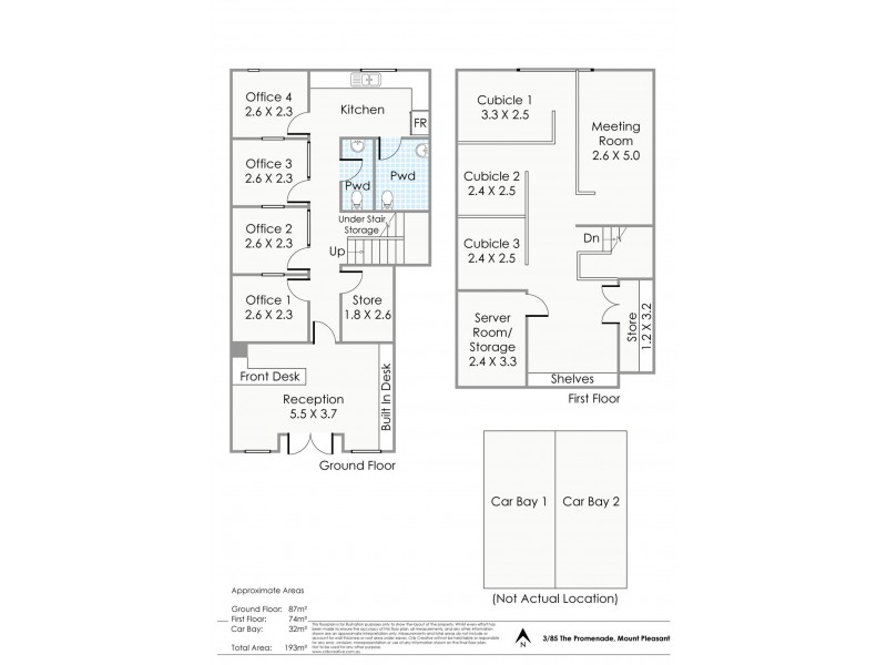 3/85 The Promenade, Mount Pleasant WA 6153 Floorplan