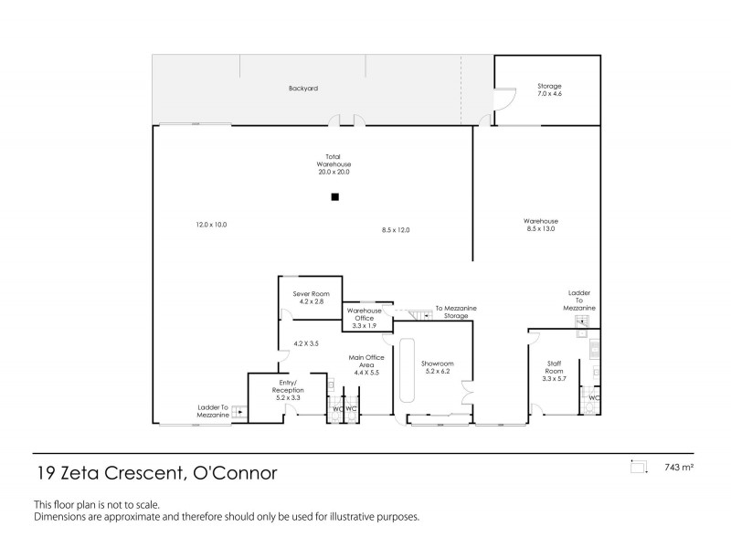 19 Zeta Crescent, O’connor WA 6163 Floorplan