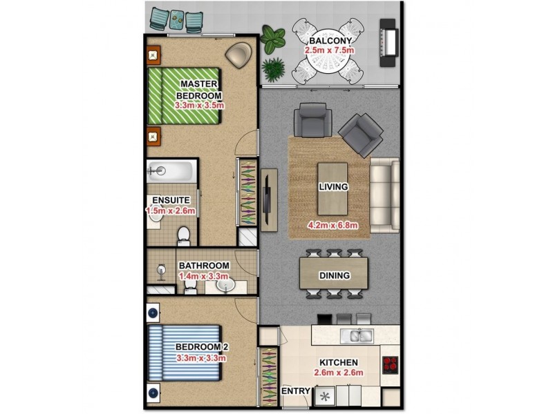 1407 1 Mungar Street, Maroochydore QLD 4558