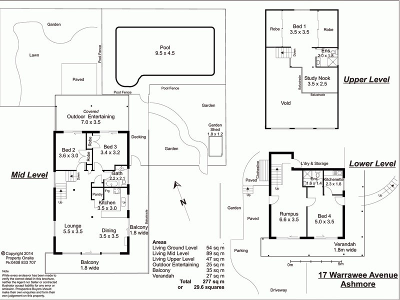 17 Warrawee Av, Ashmore QLD 4214 Floorplan