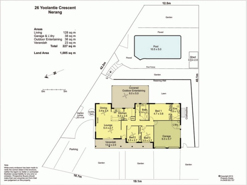 26 Yoolantie Cres, Nerang QLD 4211 Floorplan