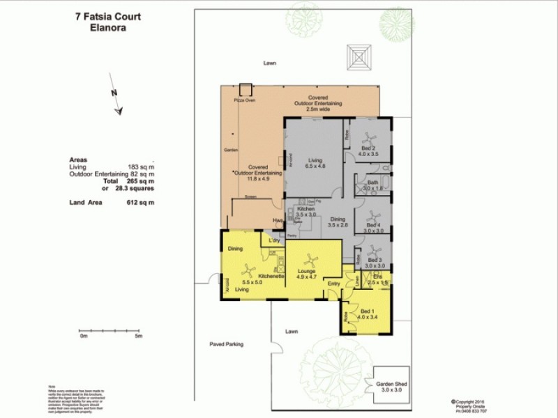 7 Fatsia, Elanora QLD 4221 Floorplan