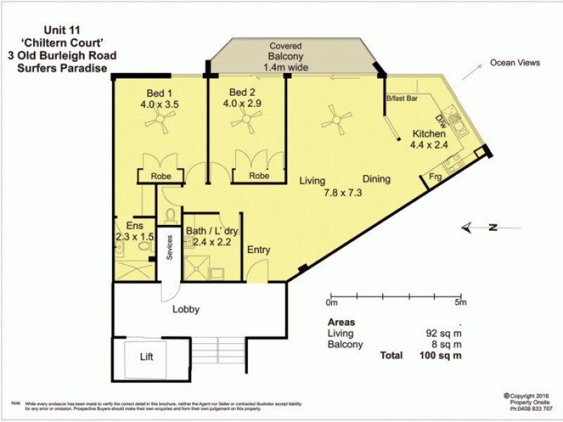@ Old Burleigh rd, Broadbeach QLD 4218 Floorplan