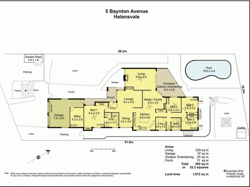 5 Baynton Ave, Helensvale QLD 4212 Floorplan
