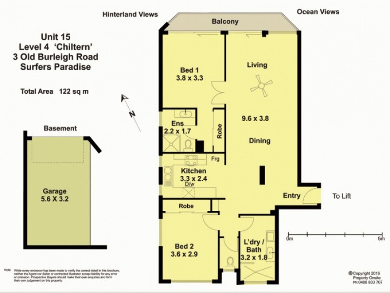 1 – 3 Old Burleigh Rd, Broadbeach QLD 4218 Floorplan