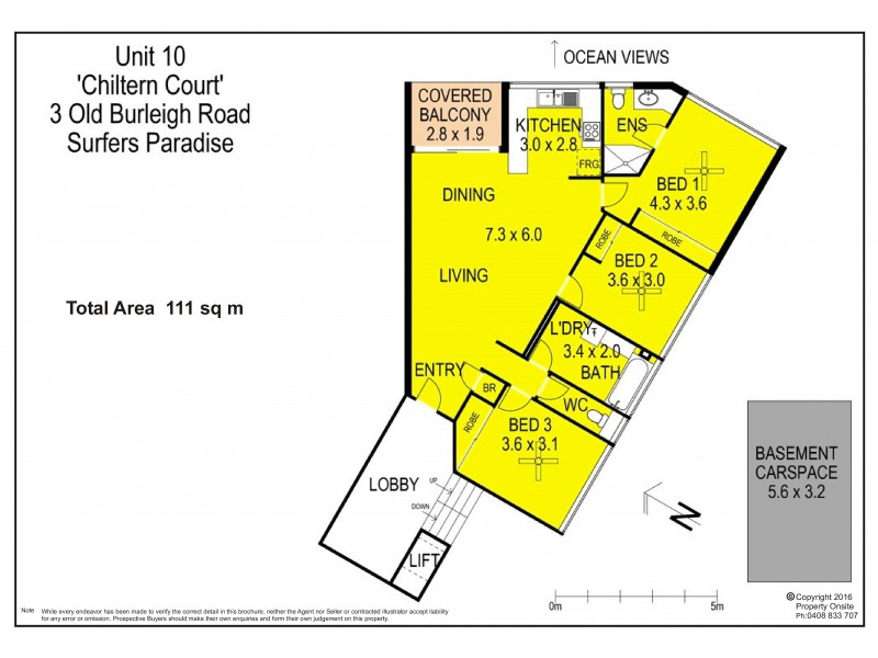 10/3 Old Burleigh Rd, Surfers Paradise QLD 4217 Floorplan