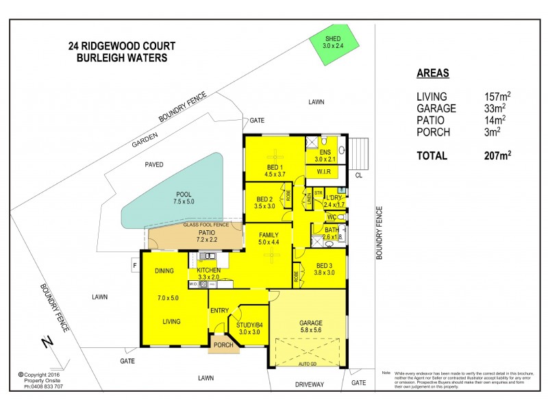 24 Ridgewood Ct, Burleigh Waters QLD 4220 Floorplan