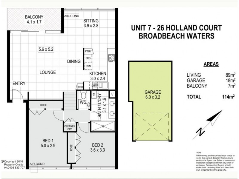 Broadbeach QLD 4218 Floorplan