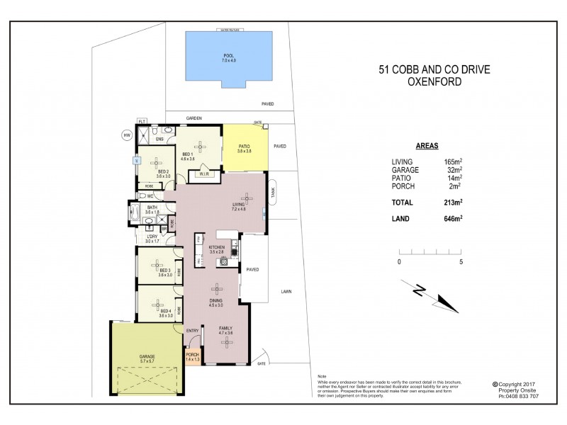 51 Cobb and Co Drive, Oxenford QLD 4210 Floorplan