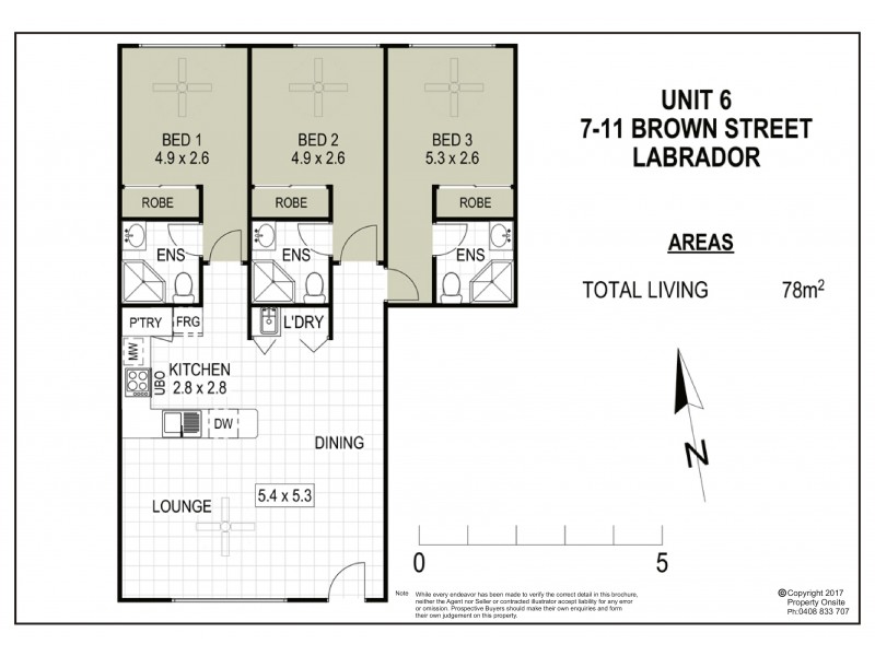 6/7 Brown Street, Labrador QLD 4215 Floorplan