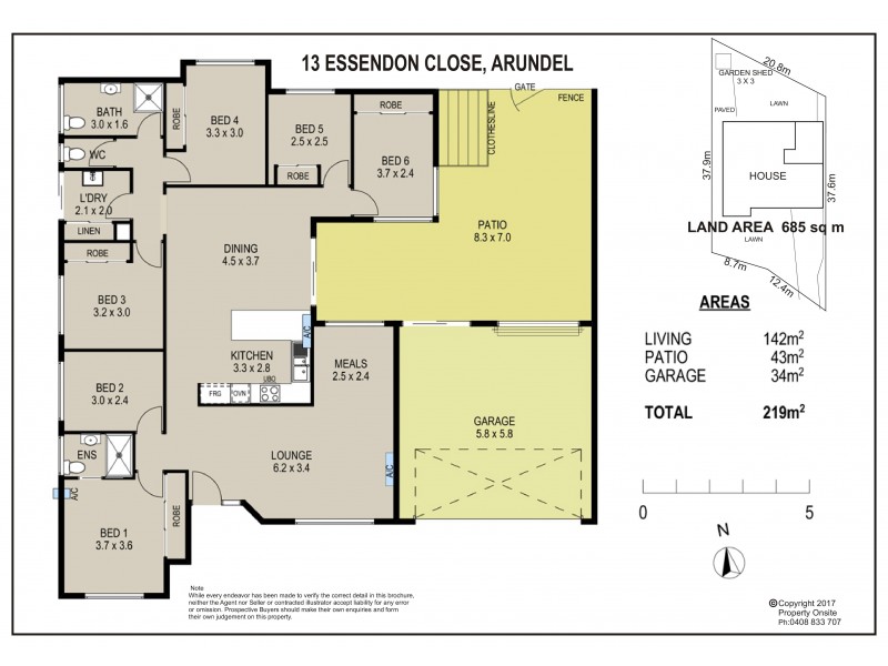 13 Essendon Close, Arundel QLD 4214 Floorplan
