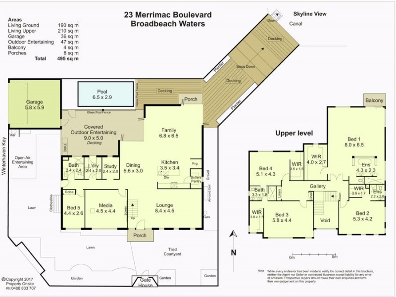 23 Merrimac Blvd, Broadbeach Waters QLD 4218 Floorplan