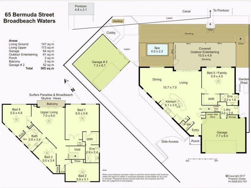65 Bermuda Street, Broadbeach Waters QLD 4218 Floorplan