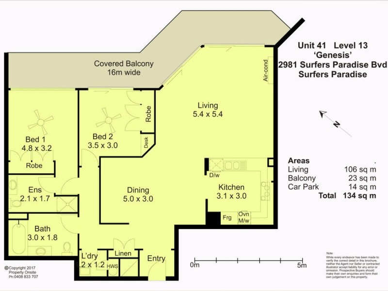 41/2981 Surfers Paradise Boulevard, Surfers Paradise QLD 4217 Floorplan