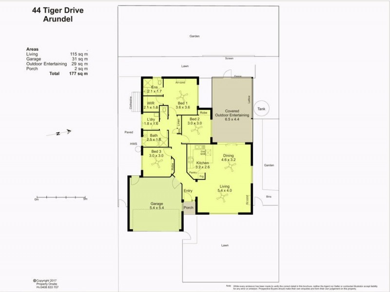 44 Tiger Drive, Arundel QLD 4214 Floorplan