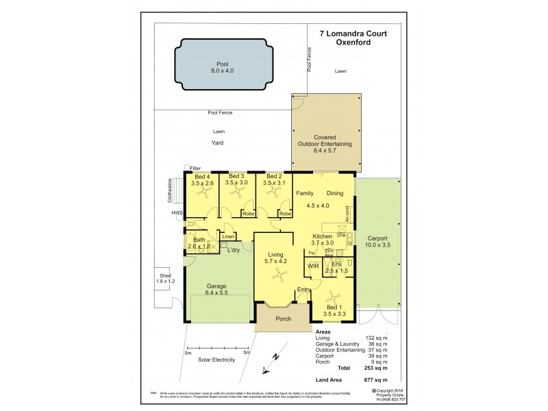 Oxenford QLD 4210 Floorplan