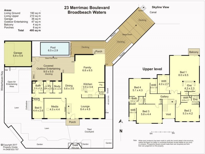 23 Merrimac Blvd, Broadbeach Waters QLD 4218 Floorplan