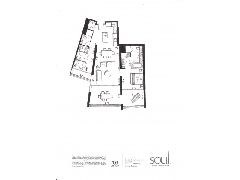 Surfers Paradise QLD 4217 Floorplan