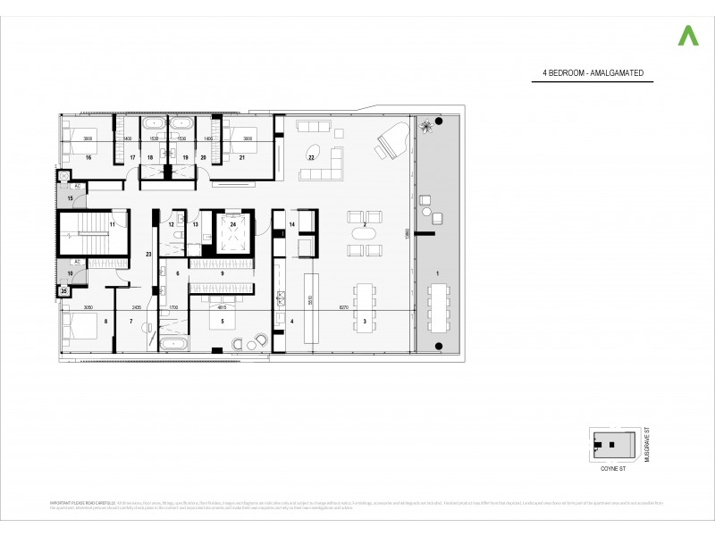 Maya 1 Coyne Street, Coolangatta QLD 4225 Floorplan