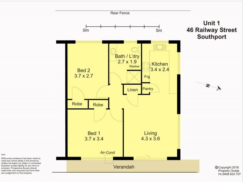 1/46 Railway Street, Southport QLD 4215 Floorplan