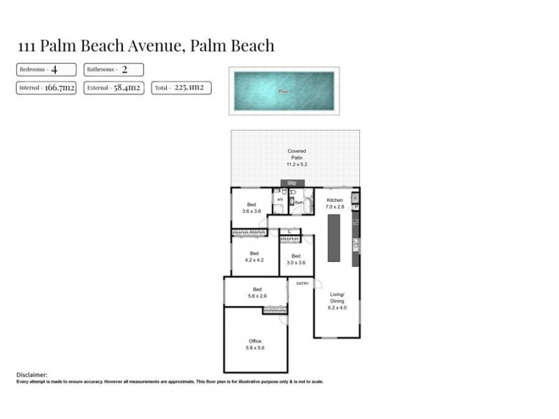 111 Palm Beach Avenue, Palm Beach QLD 4221 Floorplan