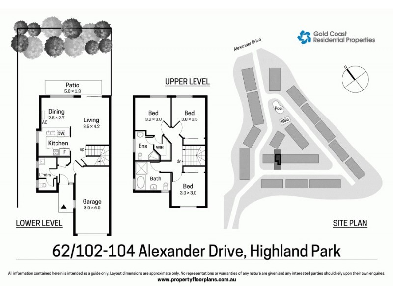62/102-104 Alexander Dr, Highland Park QLD 4211 Floorplan