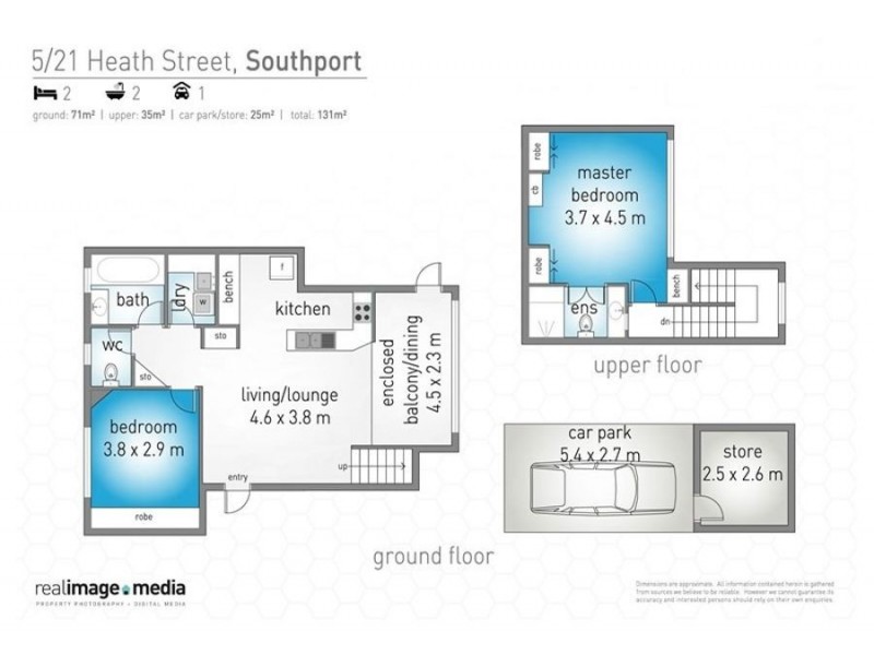 5/21 Heath Street, Southport QLD 4215 Floorplan