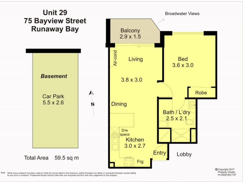29/75 Bayview Street, Runaway Bay QLD 4216 Floorplan