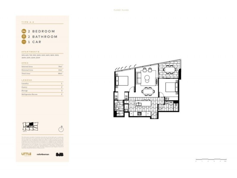 Signature 12-18 Philip Avenue, Broadbeach QLD 4218 Floorplan